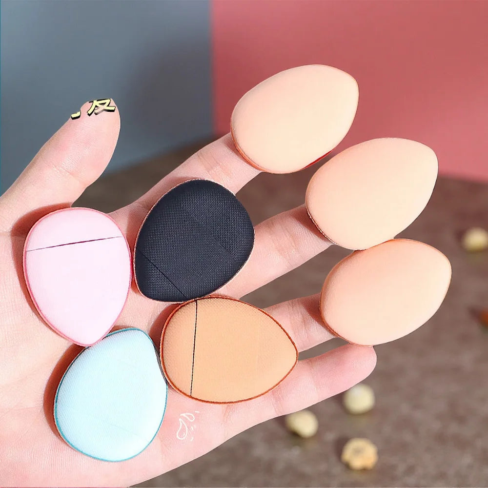 Mini Powder Puff Air Cushion Concealer Drops Small Finger Makeup Tool Magic Powder Puff for Beauty Care Peaceful Pleasures Health and Wellness