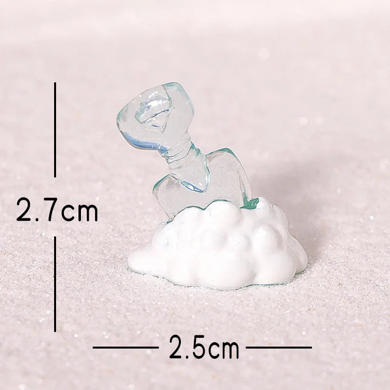 Cartoon Christmas Snowman Reindeer Micro Landscape Ornaments Figurine Miniature Decoration Desktop DIY Home Decoration Gifts Peaceful Pleasures Health and Wellness Christmas ice shovel