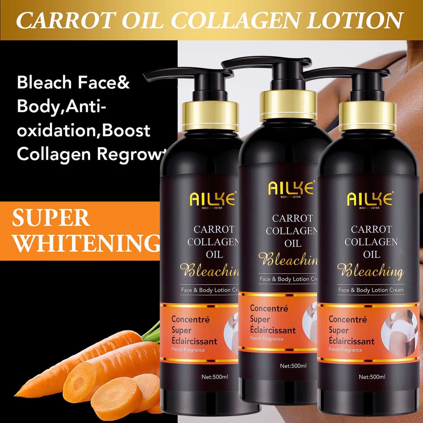 AILKE 5-in-1 Brightening Skin Care Set | Glutathione & Collagen