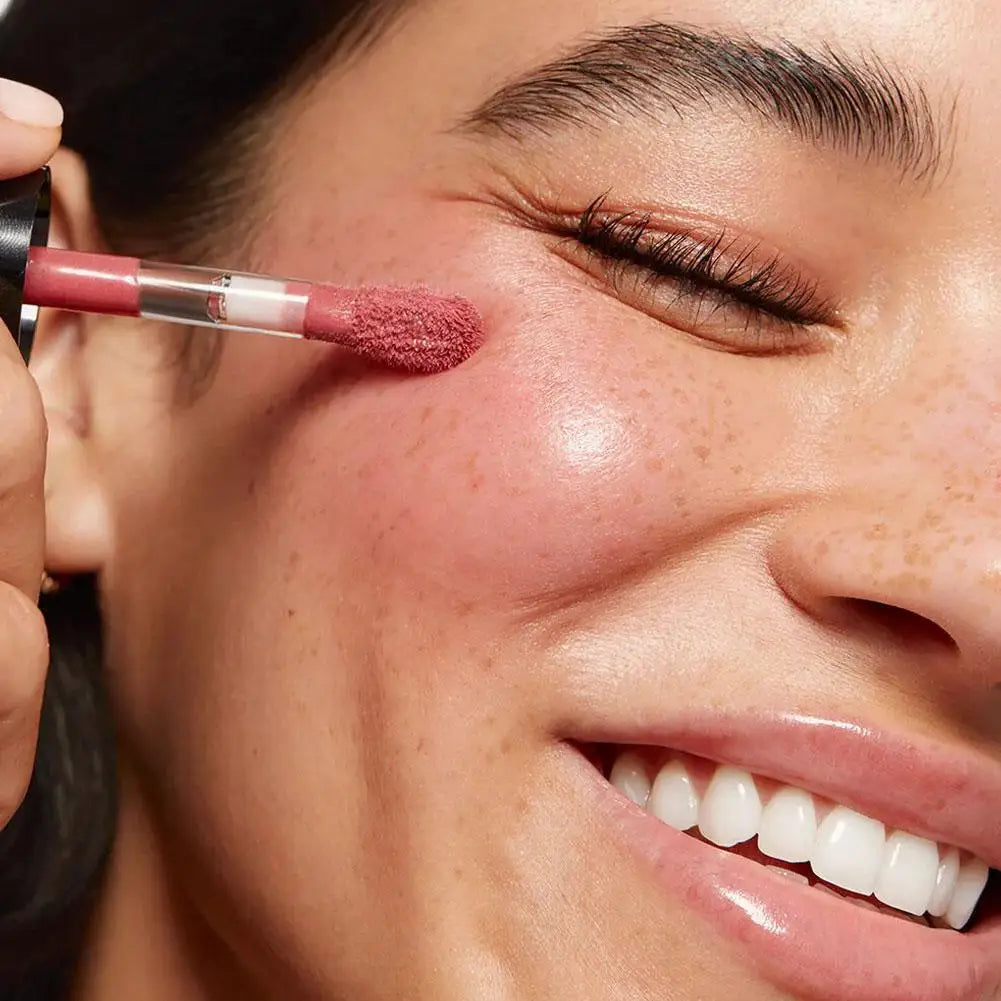 Glowy Liquid Blush & Highlighter Gel | Dewy Hydrating Makeup