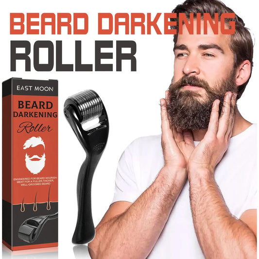 Beard Thickening Microneedle Roller – Men's Nourishing Growth Comb Beard Growth Roller Oasis Select