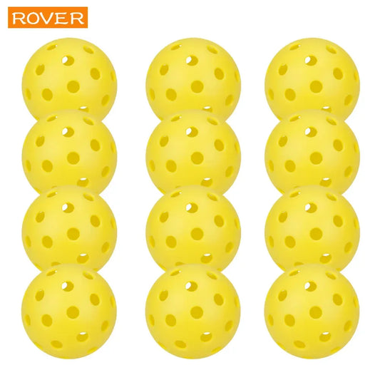 Pickleball 72MM Durable 26 Holes Outdoor 3/6/10Pcs Pickleballs Outdoor for Competition pickleball Packs of Pickleballs Peaceful Pleasures Health and Wellness