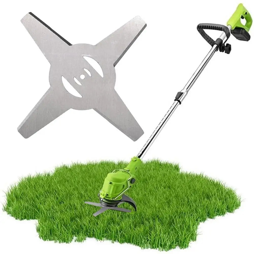 150mm Universal Metal Grass String Trimmer Brushcutter Head Blades 3/4T For Electric Lawn Mower Lawnmower Parts Gardening Tools Peaceful Pleasures Health and Wellness