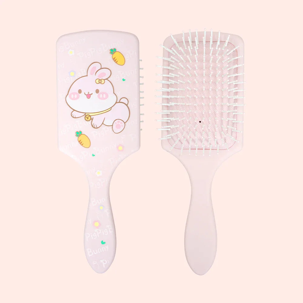 Cute Cartoon Air Cushion Comb – Anti-Static Scalp Massage