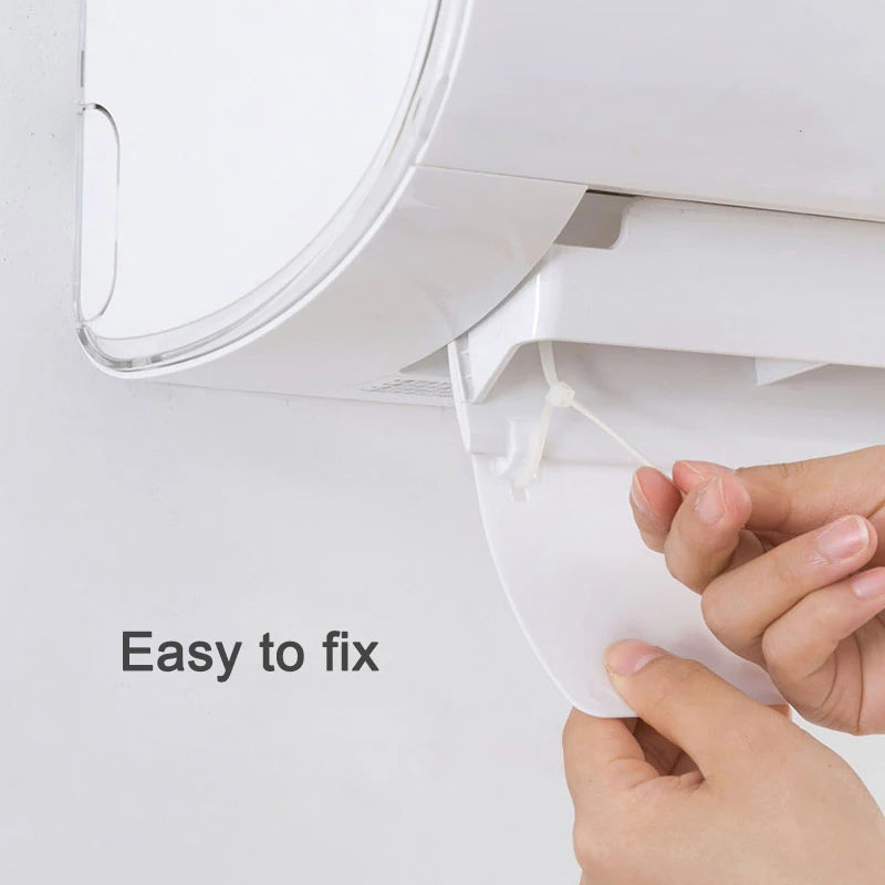 Home Air Conditioner Windshield Universal Retractable Anti Direct Blowing Windshield for Bedroom Living Room Peaceful Pleasures Health and Wellness