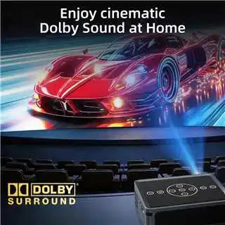 X1 Pro 8K Supported Full HD Projector 350ANSI Android 9.0 2.4G&5G WiFi Bluetooth 5.0 Screen Home Cinema Projector Peaceful Pleasures Health and Wellness