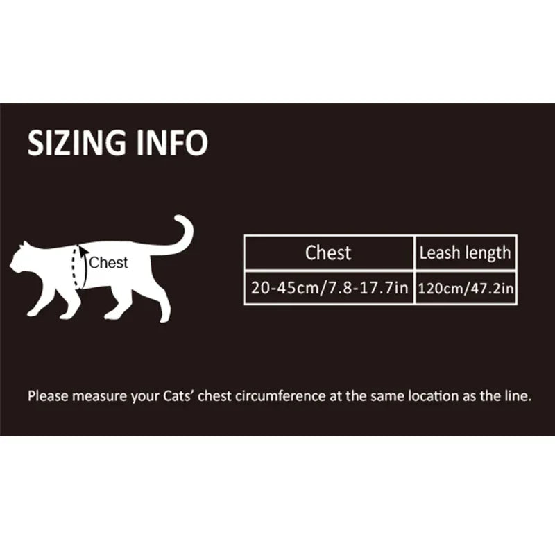 Truelove Cat H-Shape Harness & Leash Set – TLH3912 Peaceful Pleasures Health and Wellness