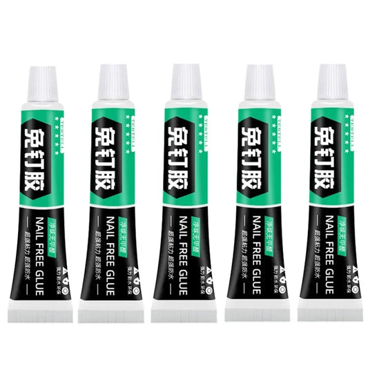 Nail-Free Tasteless Waterproof White Glue Multi-Spec Strong Glass Glue Multifunctional Household Glue Peaceful Pleasures Health and Wellness