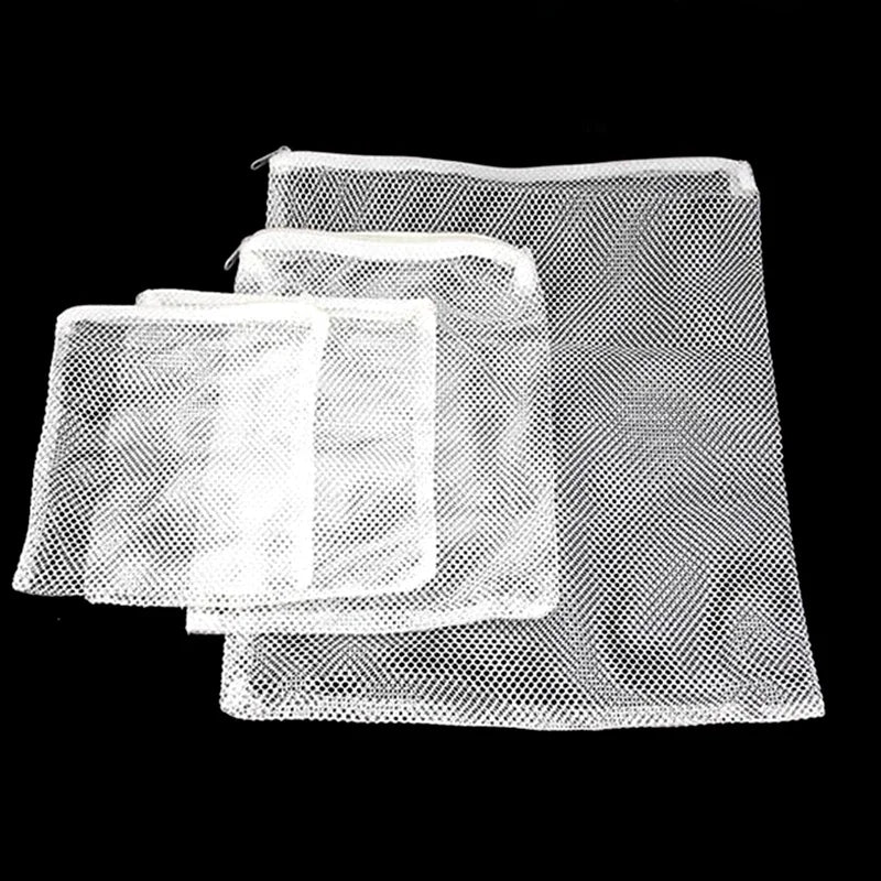 5-Pack Reusable Aquarium Filter Media Bags with Zipper