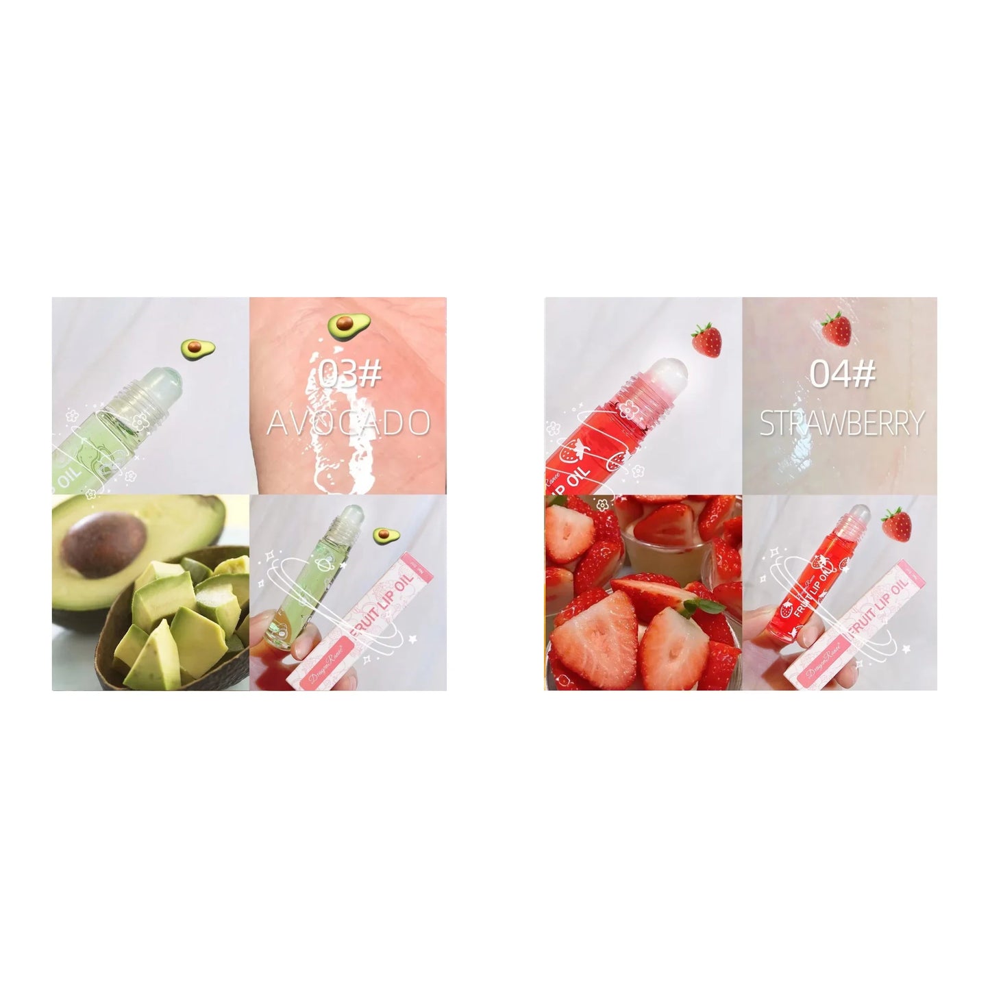 Fruit Shea Lip Oil – Moisturizing Liquid Lip Balm