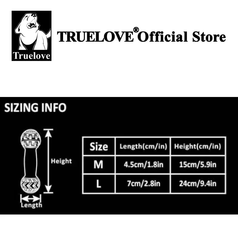 Truelove Pet Super Durable Leak-proof Treat Dispenser Dog Toy Dumbbell Slow Feeder IQ Training Playing Teething Dog TLT2606 Peaceful Pleasures Health and Wellness