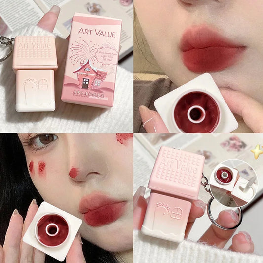 Velvet Matte Lip Mud | Berry Wine Korean Lipstick & Lip Tint Velvet Matte Lipstick Peaceful Pleasures Health and Wellness