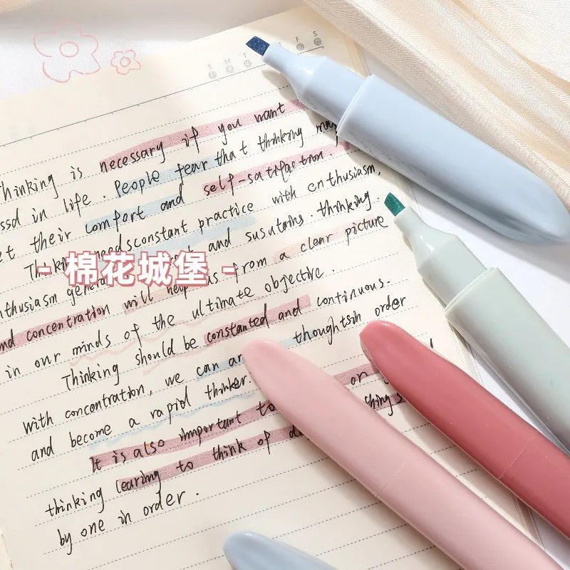 Bview Art Marker Pen Student Highlighter Handbook Capacity