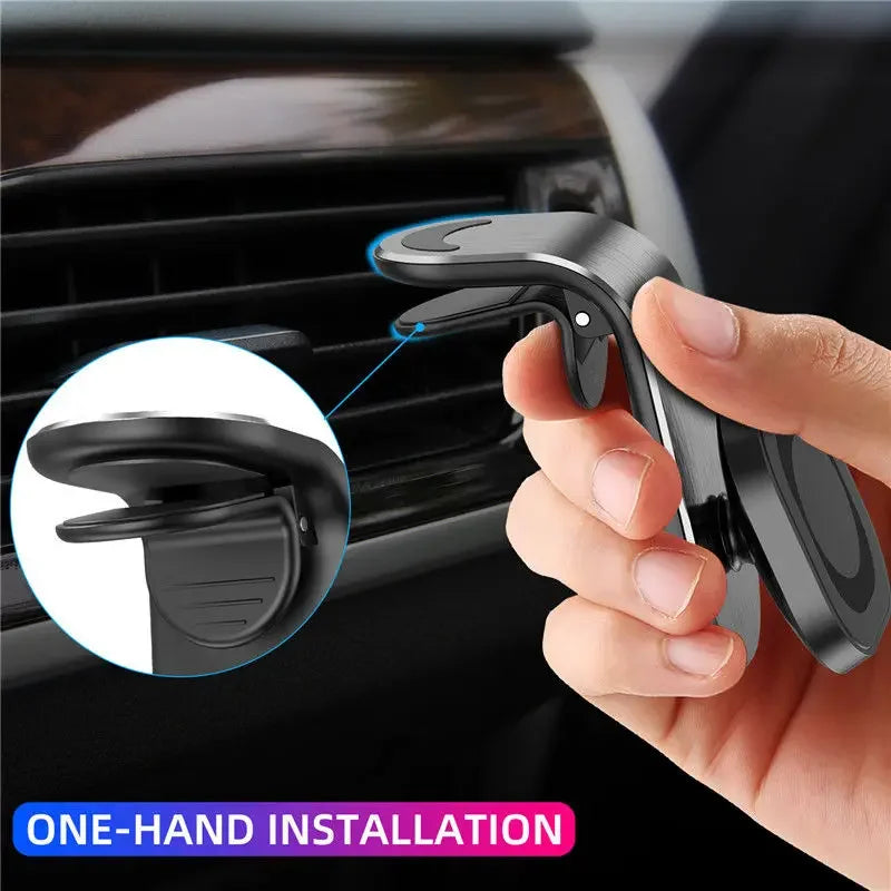 Magnetic Car Phone Holder Air Vent Clip Mount 360 Rotation Support for Cell Phones Xiaomi iPhone 14 Samsung Phone Holder in Car Peaceful Pleasures Health and Wellness