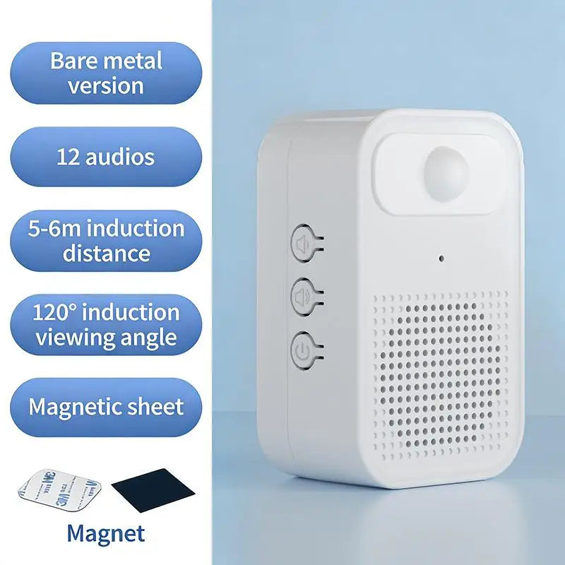 Infrared Motion Sensor Doorbell – Voice Prompter Welcome Alert