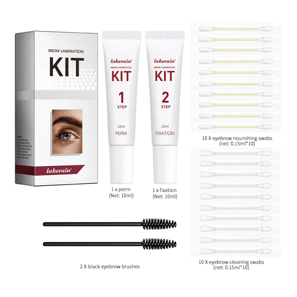 Brow Lamination Kit – Full, Lifted Brows at Home or Salon