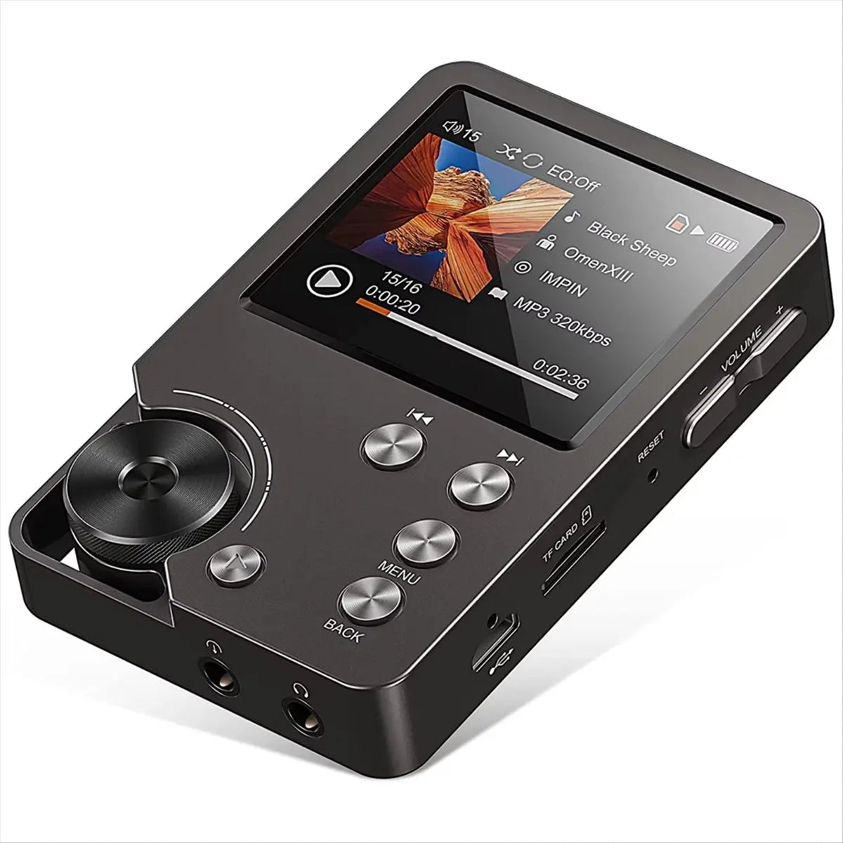 Hi-Fi MP3 Player Lossless DSD Audio + 64GB Memory Card Peaceful Pleasures Health and Wellness