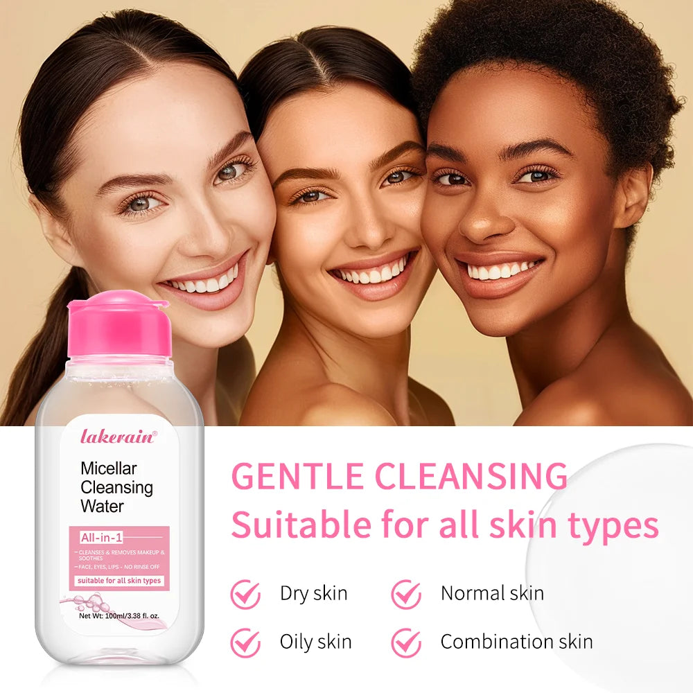 All in One Cleansing Water Deep Makeup Remove Sensitive Soothes Vegetarian Non-stimulating Cleaning Hydrate Cleansing Products Peaceful Pleasures Health and Wellness