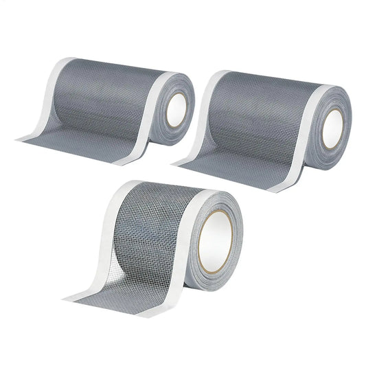 Self-Adhesive Window Screen Repair Tape | Cuttable Mesh Patch Screen Repair Tape Peaceful Pleasures Health and Wellness