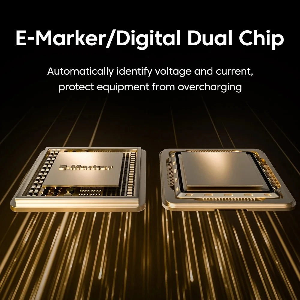 240W USB4 Type-C Adapter | 80Gbps, 8K, OTG, LED Display