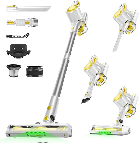 Powerful Cordless Stick Vacuum Cleaner, 6-in-1 Lightweight for Pet Hair and Floors Peaceful Pleasures Health and Wellness United States
