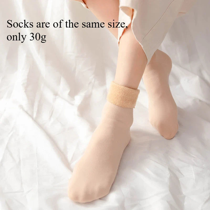 Women's Thermal Fleece Tights – Warm Velvet Pantyhose Winter
