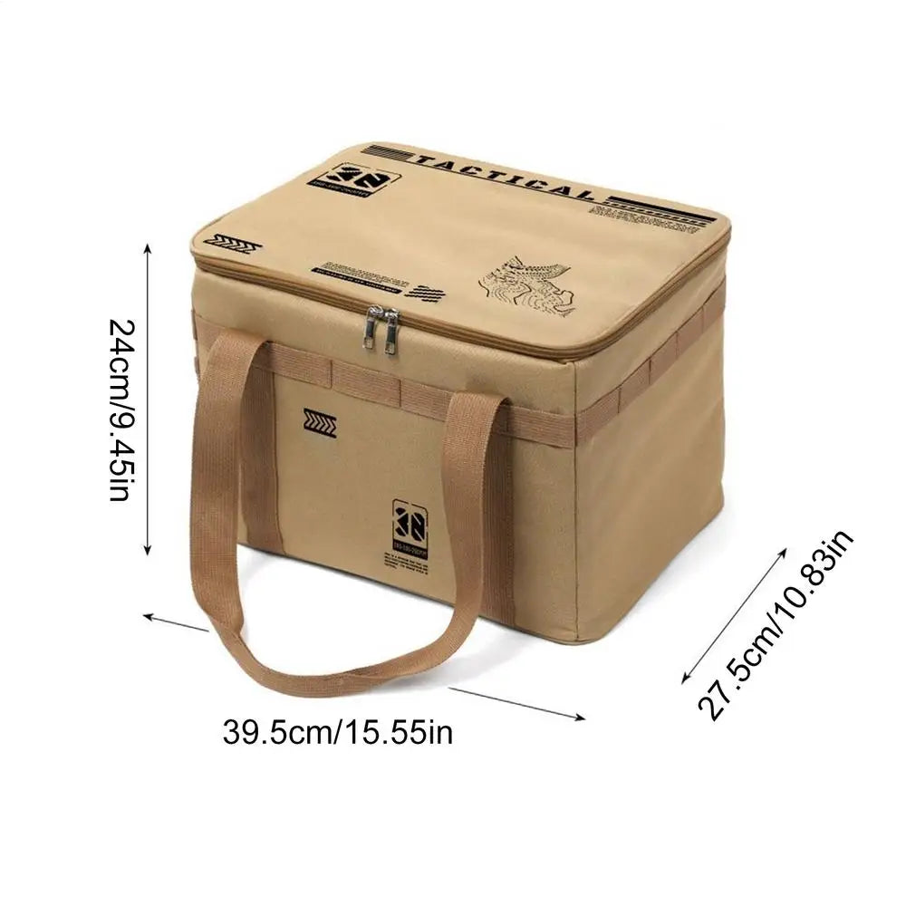 30L Foldable Camping Storage Bag | Waterproof Gear Organizer