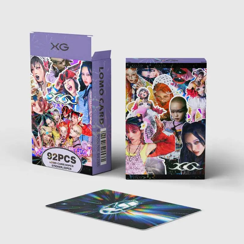XG Girl Group Holographic Photo Cards JURIA CHISA JURIN Collectible