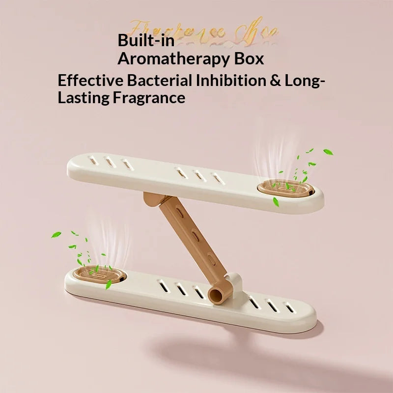 10pcs Aromatherapy Shoe Rack Aromatherapy Double Layer Shoe Organizer Deodorant Shoe Holder Stable for Casual Shoes Rack Student Peaceful Pleasures Health and Wellness