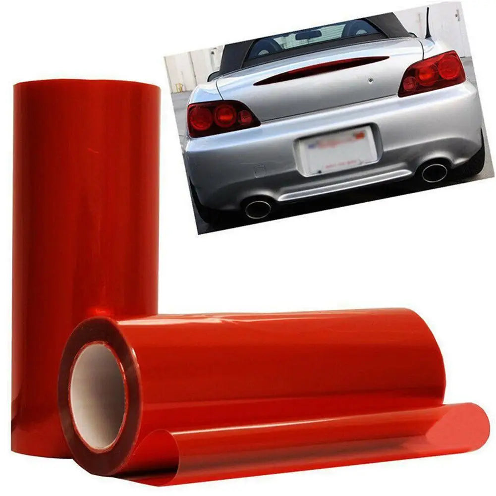 Car Motorcycle Headlight Tint Fog Light Taillight Smoke Tint Vinyl Film Waterproof Film for Headlights Car Body Film Sticker Peaceful Pleasures Health and Wellness