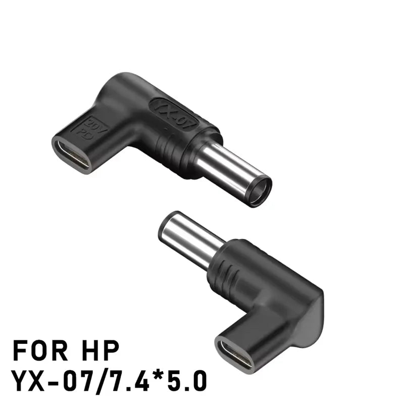 USB-C to DC Laptop Adapter 100W PD – HP Dell Asus Lenovo