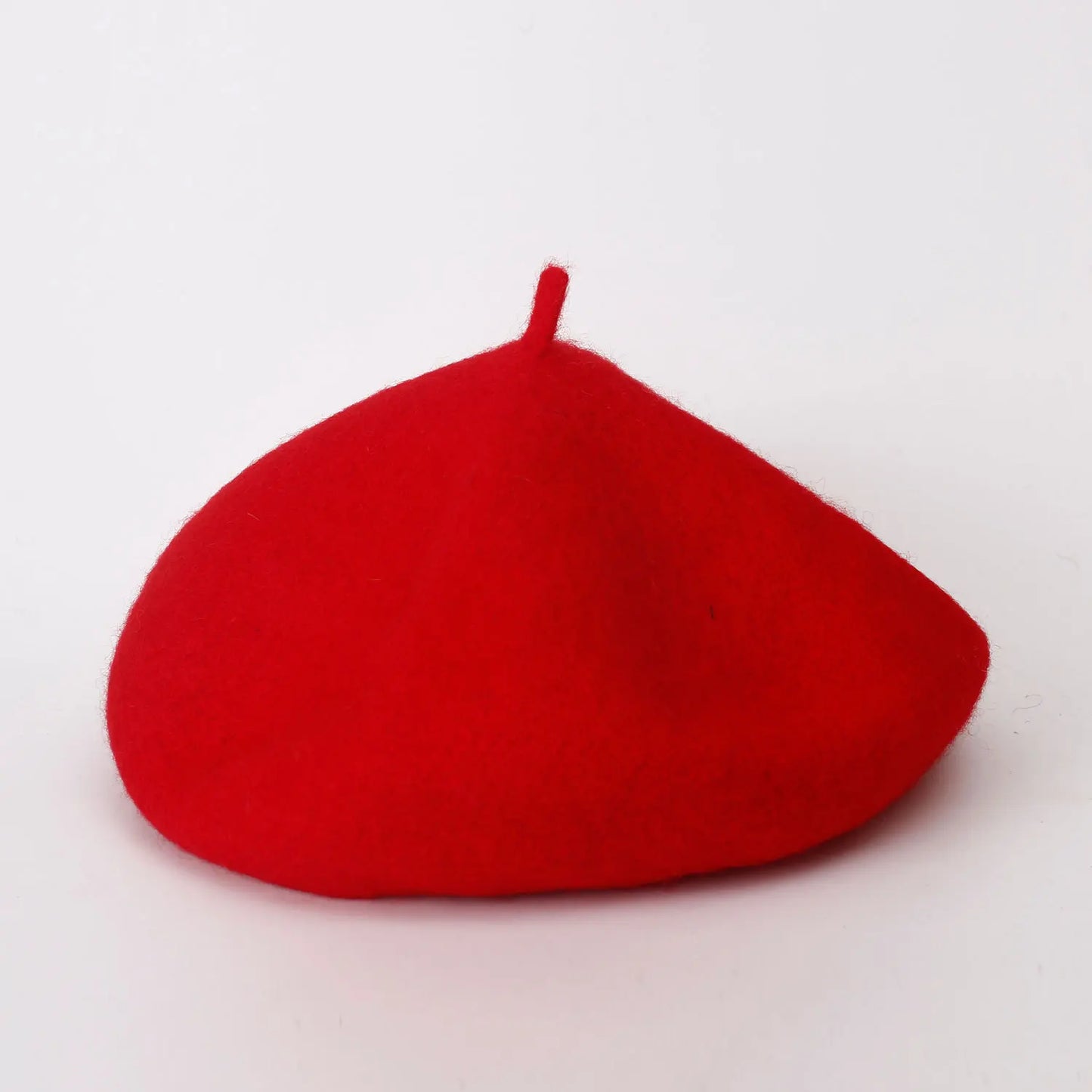 1pc Retro Knitted Beret Autumn And Winter Women's Fashion Painter Hat - Soft & Lightweight For Daily Use, Travel, Photography Peaceful Pleasures Health and Wellness Red