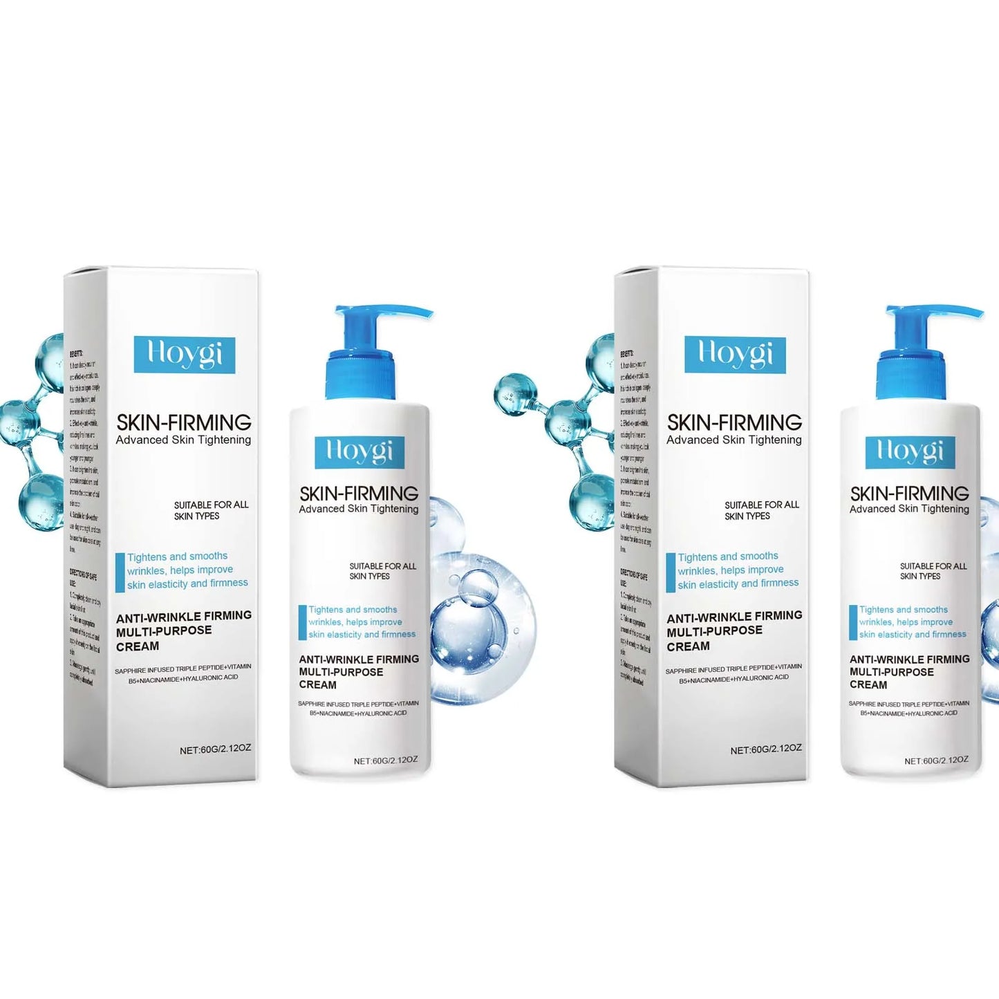 Body Firming Cream – Tightening, Lifting & Brightening Lotion Peaceful Pleasures Health and Wellness 2Pcs