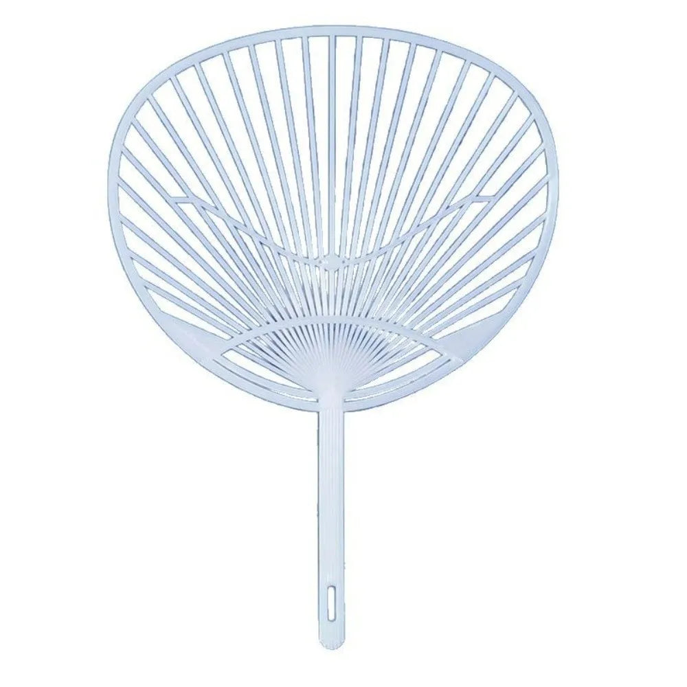 DIY Uchiwa Hand Fan Framework | White Plastic Craft Kit