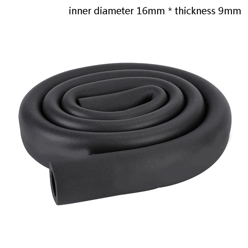 1.8M Rubber Foam Pipe Insulation Sleeve | Waterproof & Thermal