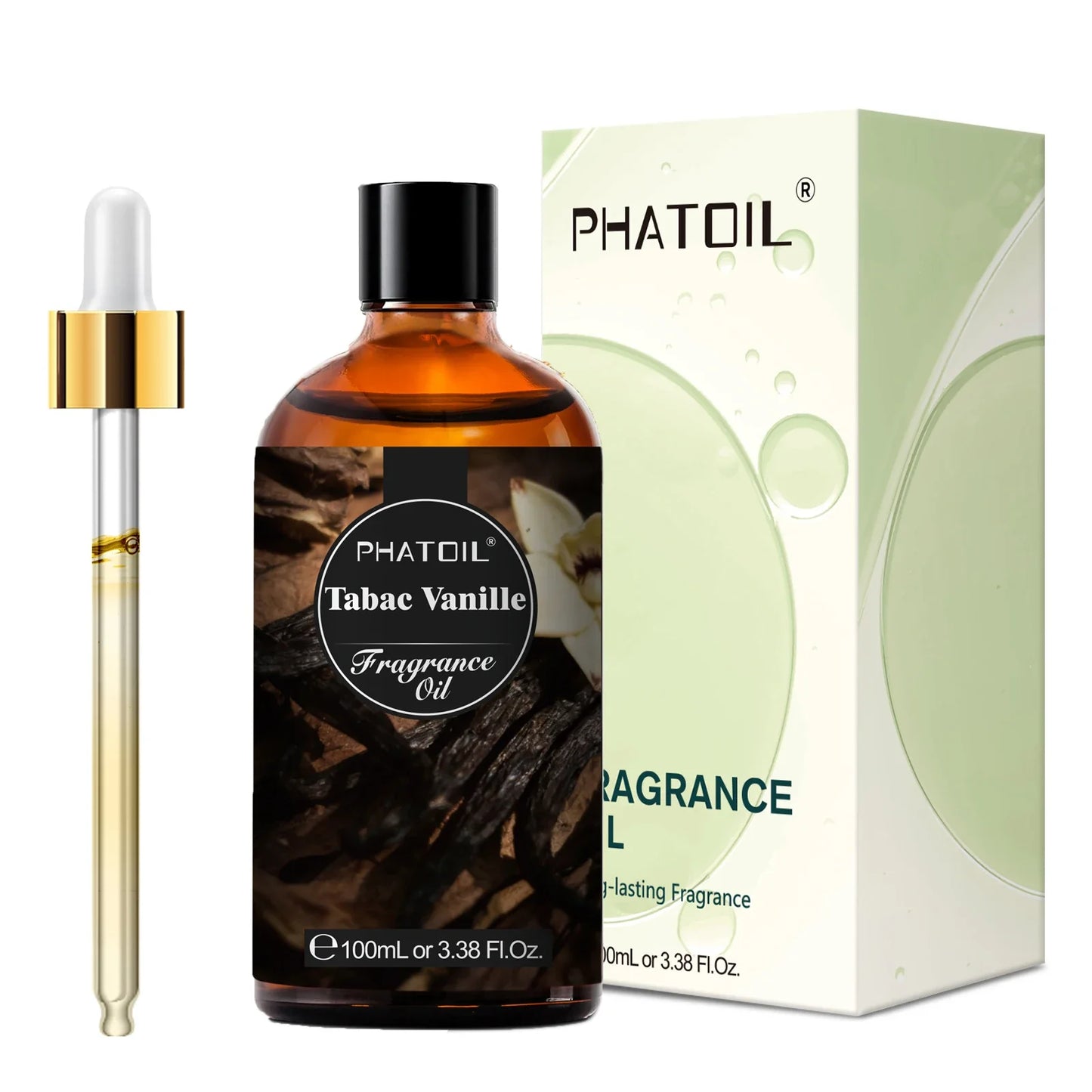 PHATOIL 100ml Fragrance Oil – Oud, Vanilla, Amber & Teakwood
