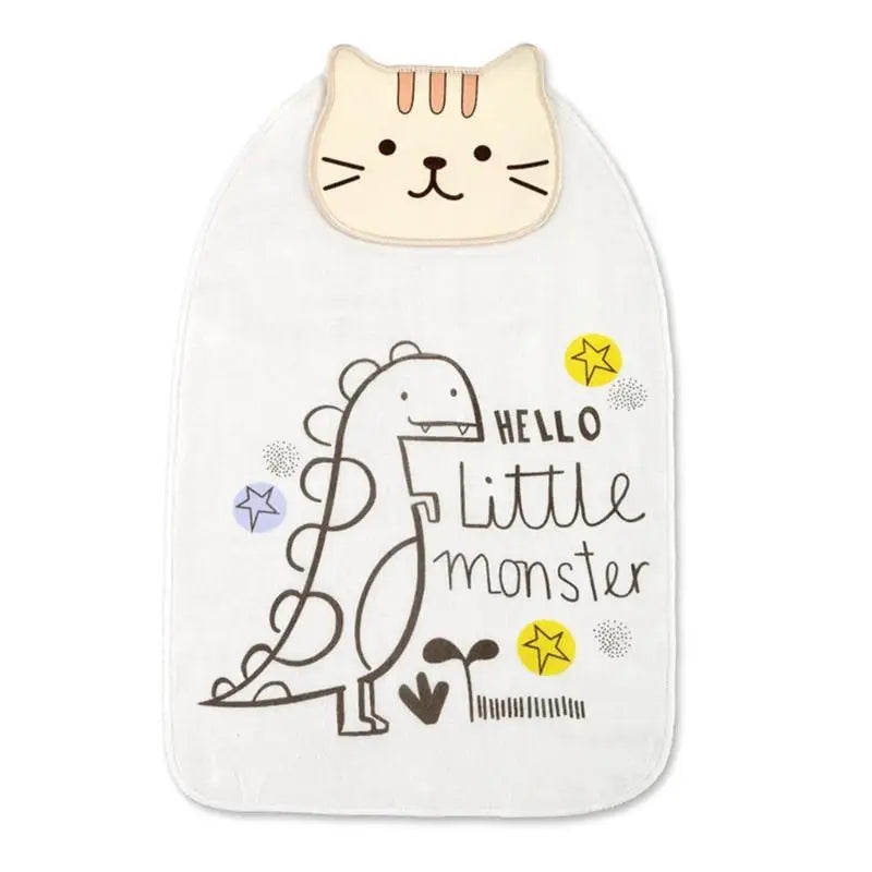 Baby Back Sweat Absorbent Towel | Soft Cotton Cartoon Pad