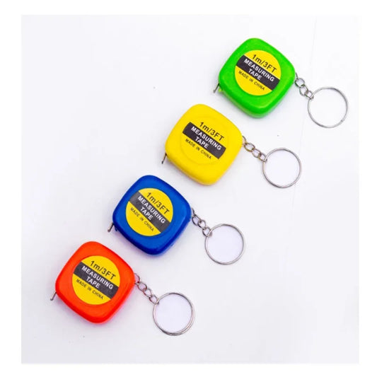 Mini Retractable Keychain Tape Measure | 1.5M Waterproof Pocket Keychain Tape Measure Peaceful Pleasures Health and Wellness