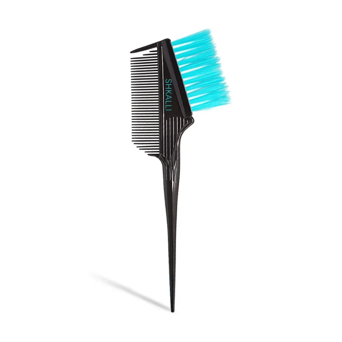 Hair Dye Brush Stylish Soft Bristles Professional Salon Hair Dye Tool Hair Coloring Brush DIY Salon Barber Brush Accessories 1Pc Peaceful Pleasures Health and Wellness Blue 19.3cm
