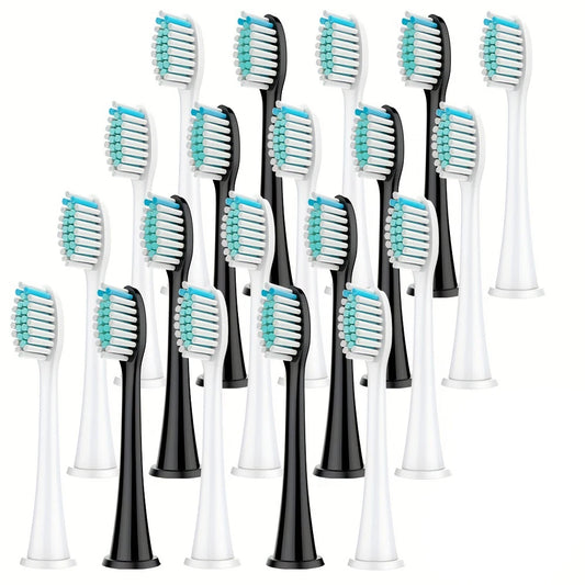 Replacement Brush Heads for Philips HX3/6/9 | DuPont Bristles Toothbrush Replacement Heads Peaceful Pleasures Health and Wellness