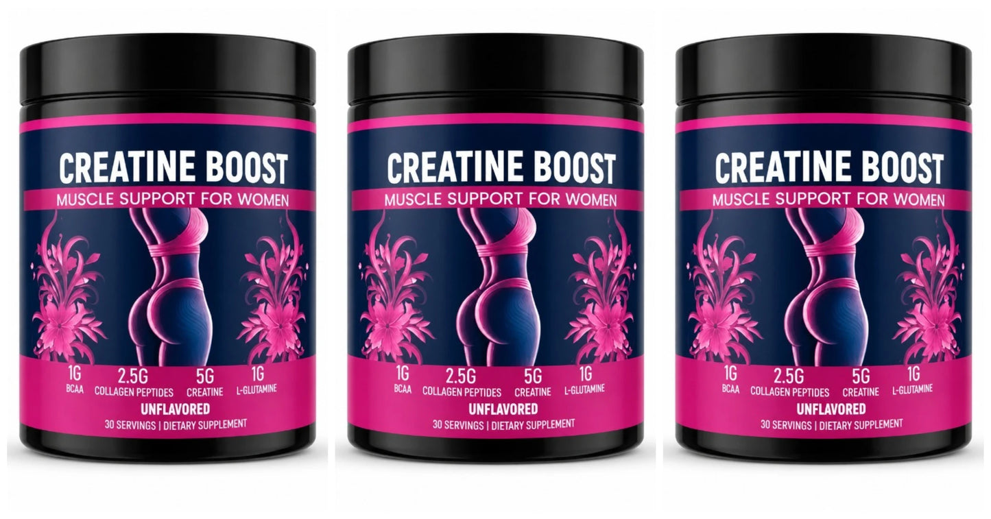 Creatine for Women with Collagen & BCAA – Booty Builder Supplement