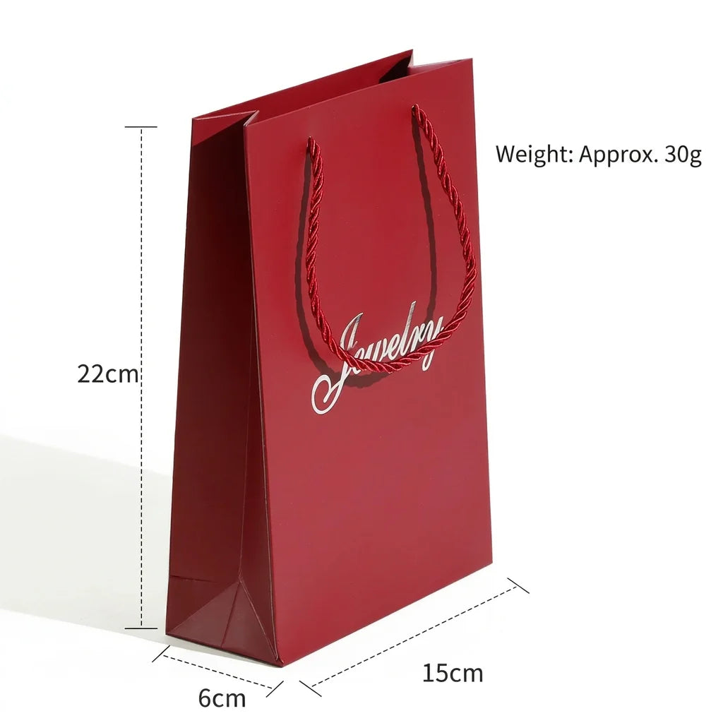 Paperboard Gift Tote Bag for Jewelry, Cosmetics & Party Favors