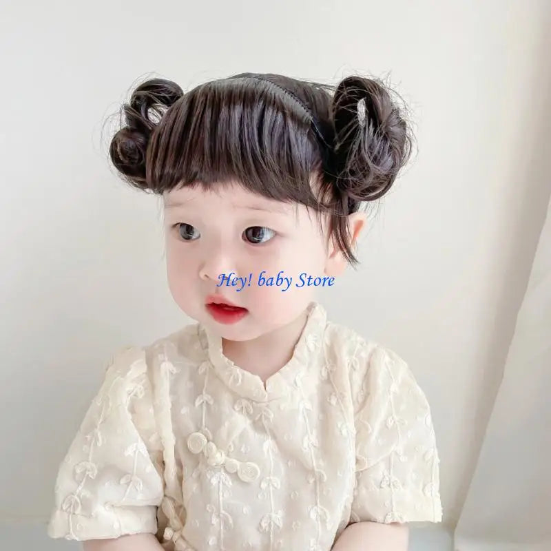 Baby Bun Headband | Cute Hair Decor for Toddlers Ages 1–4