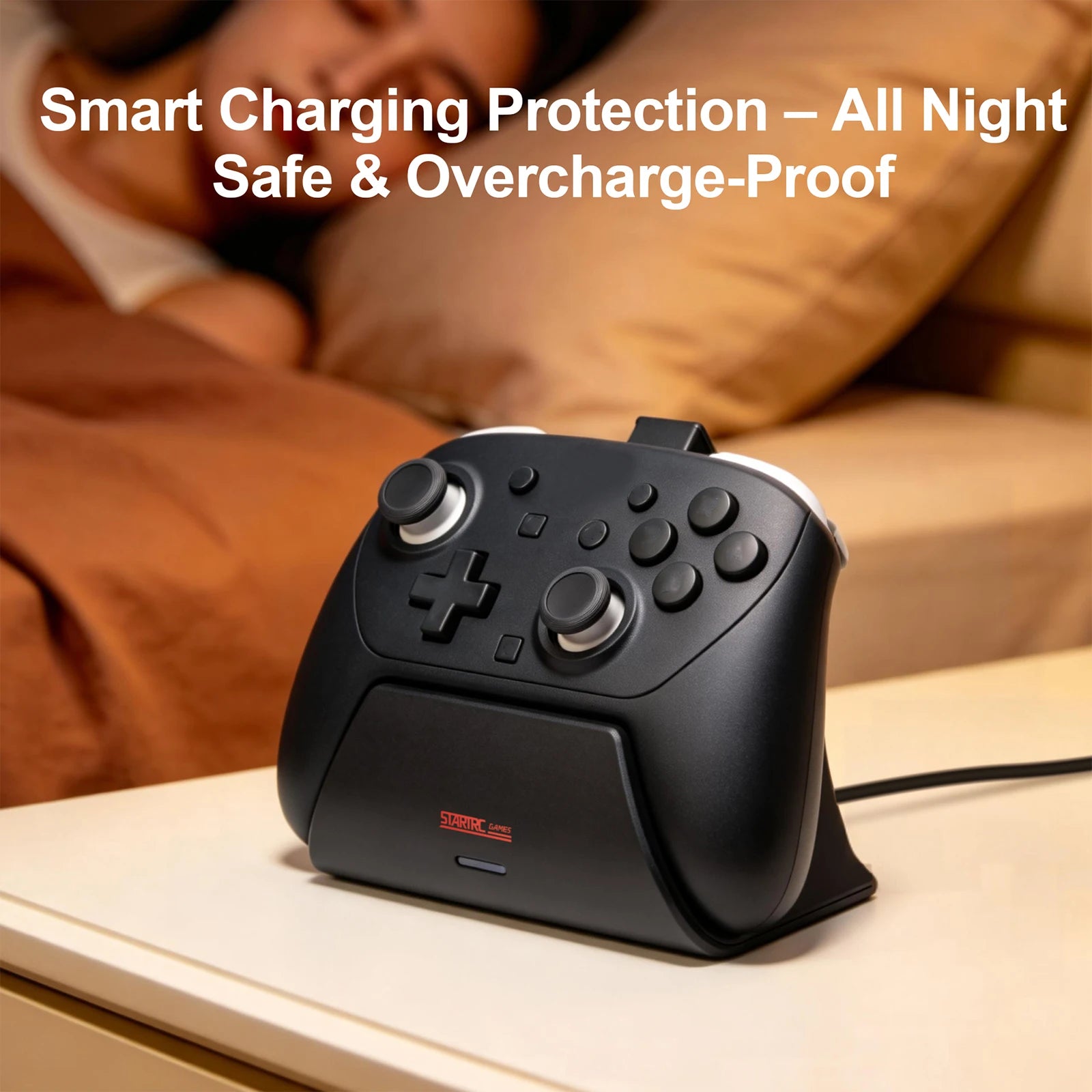 Desktop Charging Stand For Switch 2 Pro Gamepad Controller Contact Dock Station Type-C Powered Storage Holder Gaming Gear Peaceful Pleasures Health and Wellness