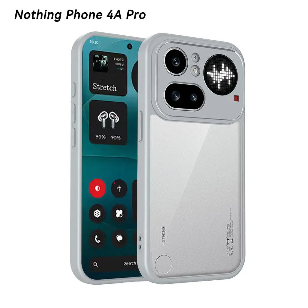 Matte TPU Clear Case for Nothing Phone 4A / 4A Pro Shockproof
