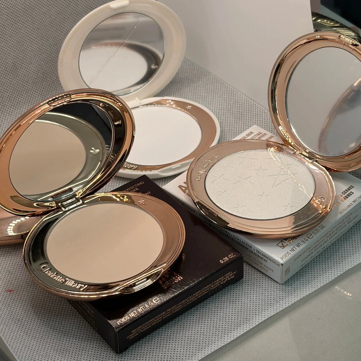 CT Hyaluronic Acid Liquid Foundation & Setting Spray Powder