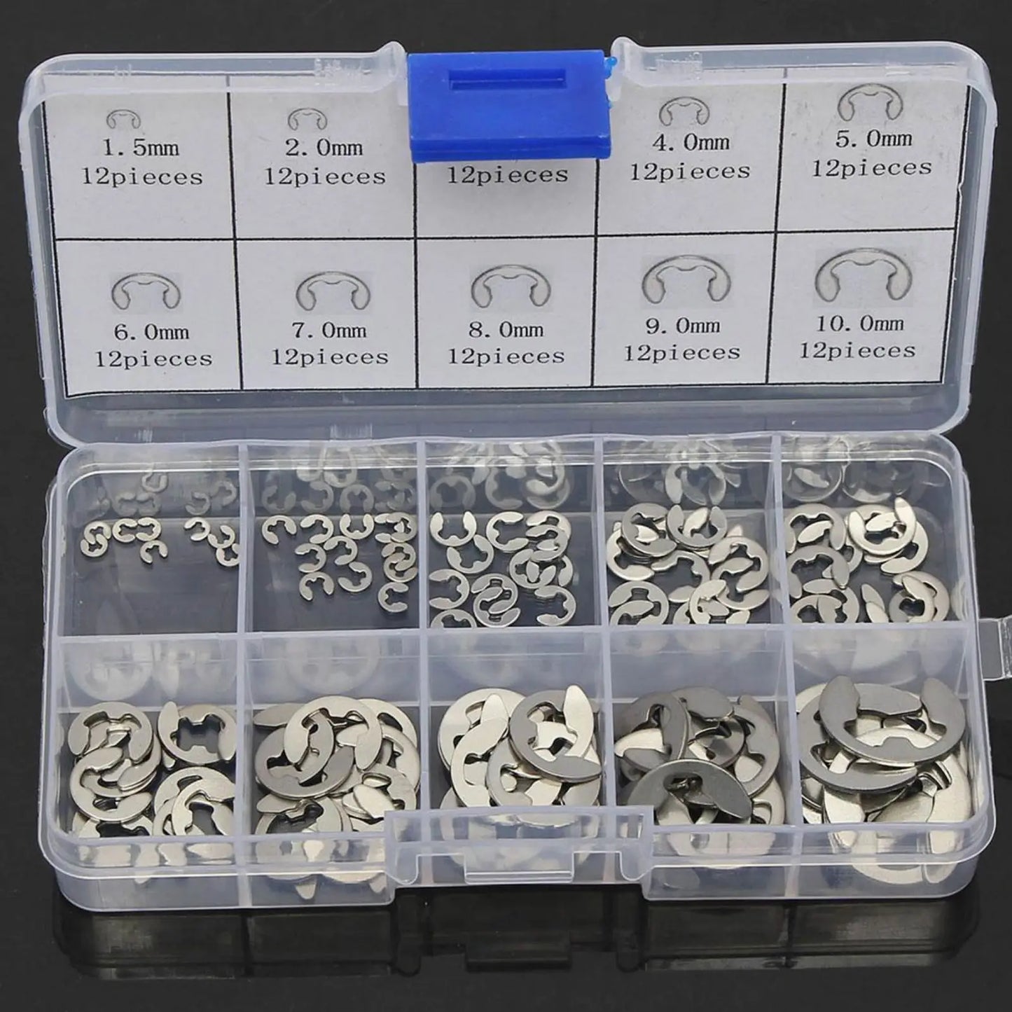 Stainless Steel Snap Set Easy to Operate E-Clip Circlips Tools for Shaft of Machine Peaceful Pleasures Health and Wellness