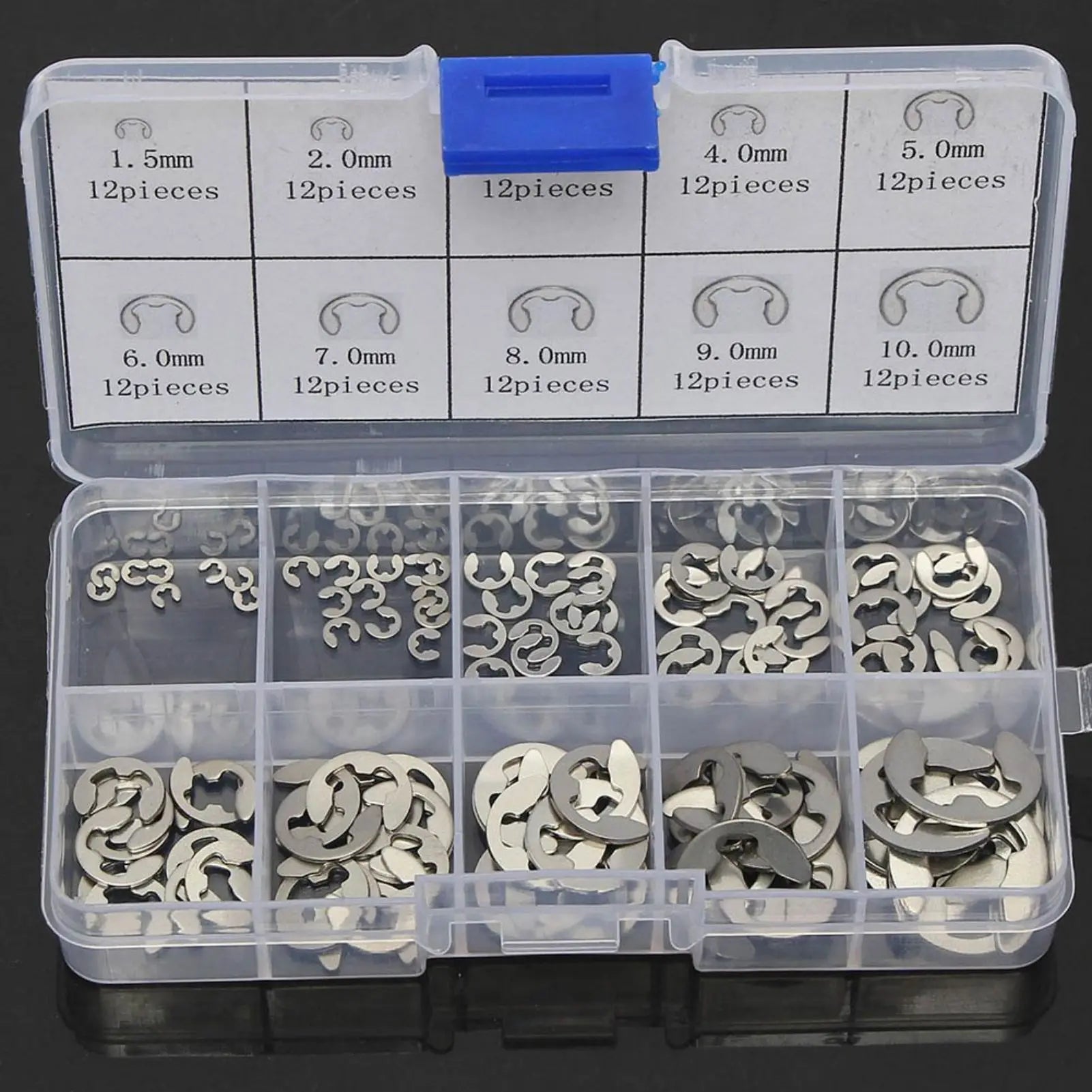 Stainless Steel Snap Set Easy to Operate E-Clip Circlips Tools for Shaft of Machine Peaceful Pleasures Health and Wellness