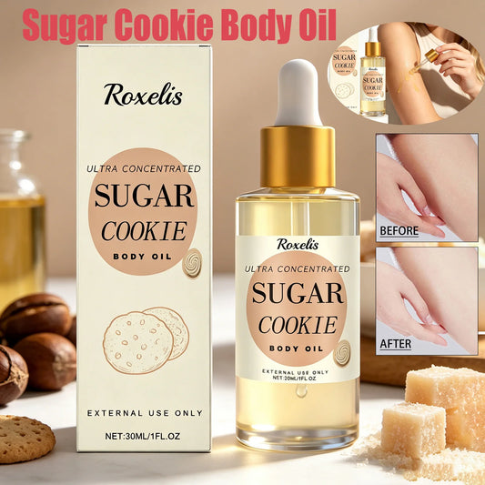 Sugar Cookie Fragrance Body Oil – Shea Butter & Vitamin E