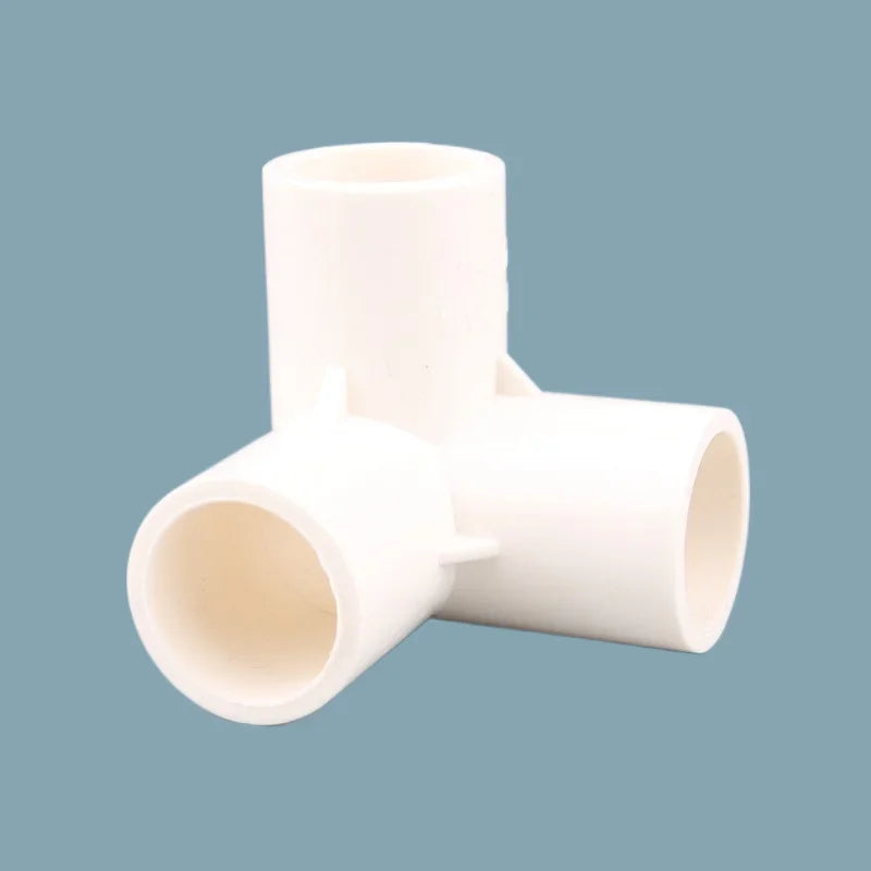 20/25/32/40/50mm PVC Pipe Connector Straight Elbow Tee Cross Joints Water Pipe Adapter 3/4 Ways Supply Joint DIY Accessories Peaceful Pleasures Health and Wellness
